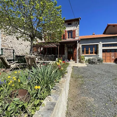 Grand Cosy Avec Jardin Et Animaux Acceptés - Fr-1-489-568 Laprugne